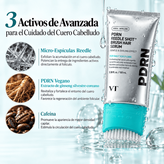 VALENTIA™| Sérum Capilar PDRN con Microagujas